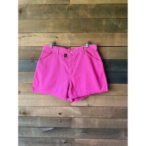 Vintage Pink High Waisted Shorts Gitano Denim Cotton 90s 16